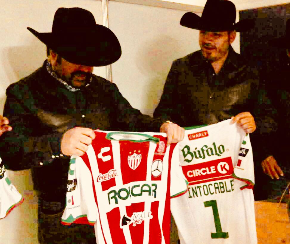 Los artistas 'fichados' por el Necaxa en la Feria de San Marcos.