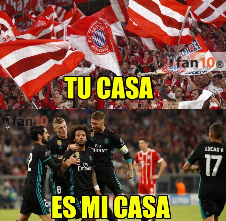 Bayern Munich vs Real Madrid: los mejores memes de la Semifinal.