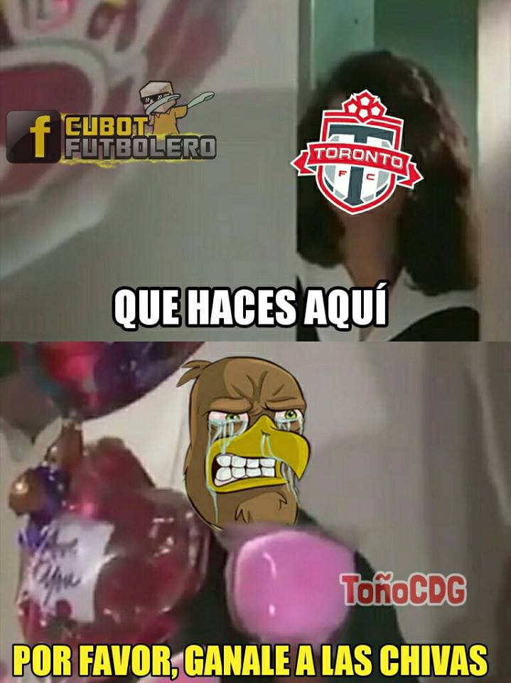 Los mejores memes del título del Chivas vs Toronto en Concachampions