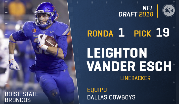 Draft de la NFL 2018: todos los picks de la primera ronda