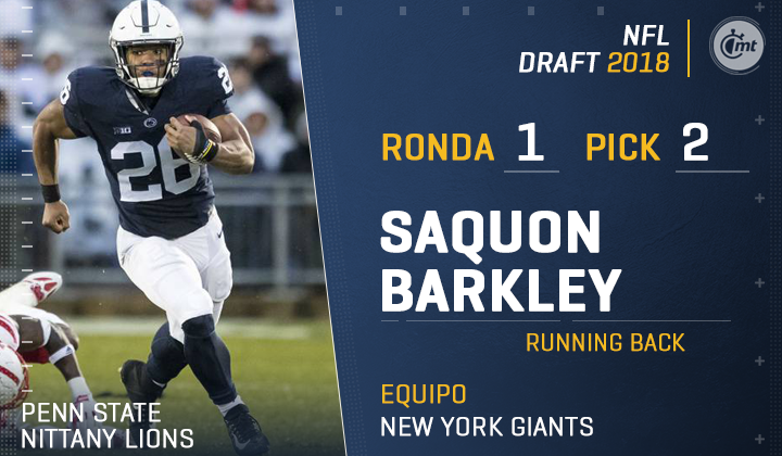 Draft de la NFL 2018: todos los picks de la primera ronda