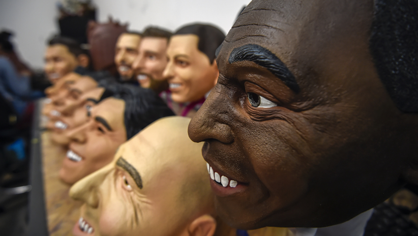 Máscaras mexicanas llegarán al Mundial de Rusia 2018