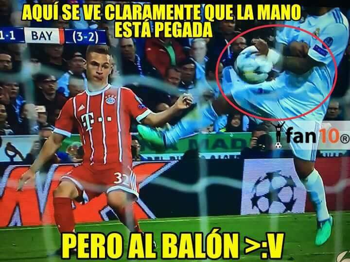 Aquí tienes los mejores memes del Real Madrid vs. Bayern Munich de la Champions.