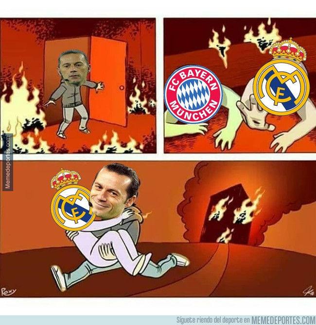 Aquí tienes los mejores memes del Real Madrid vs. Bayern Munich de la Champions.