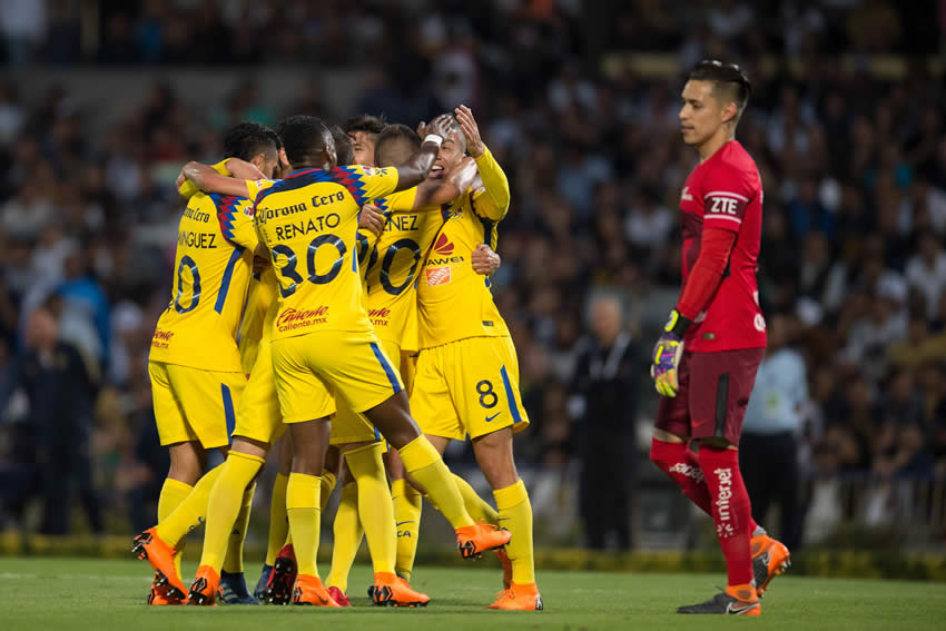 Pumas 1-4 América, las mejores fotos de la Ida de los Cuartos del Clausura 2018