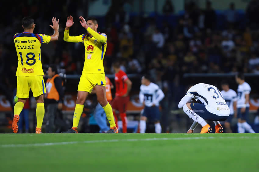 Pumas 1-4 América, las mejores fotos de la Ida de los Cuartos del Clausura 2018