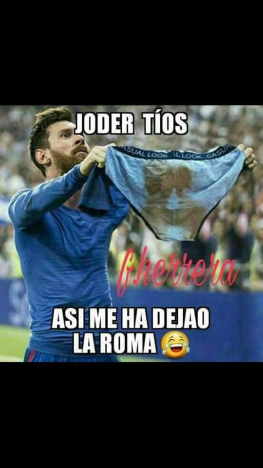 Roma no consiguió otro milagro y los memes la despiden