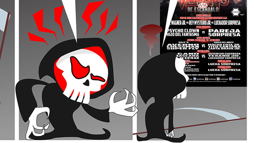 El escándalo del luchador sorpresa