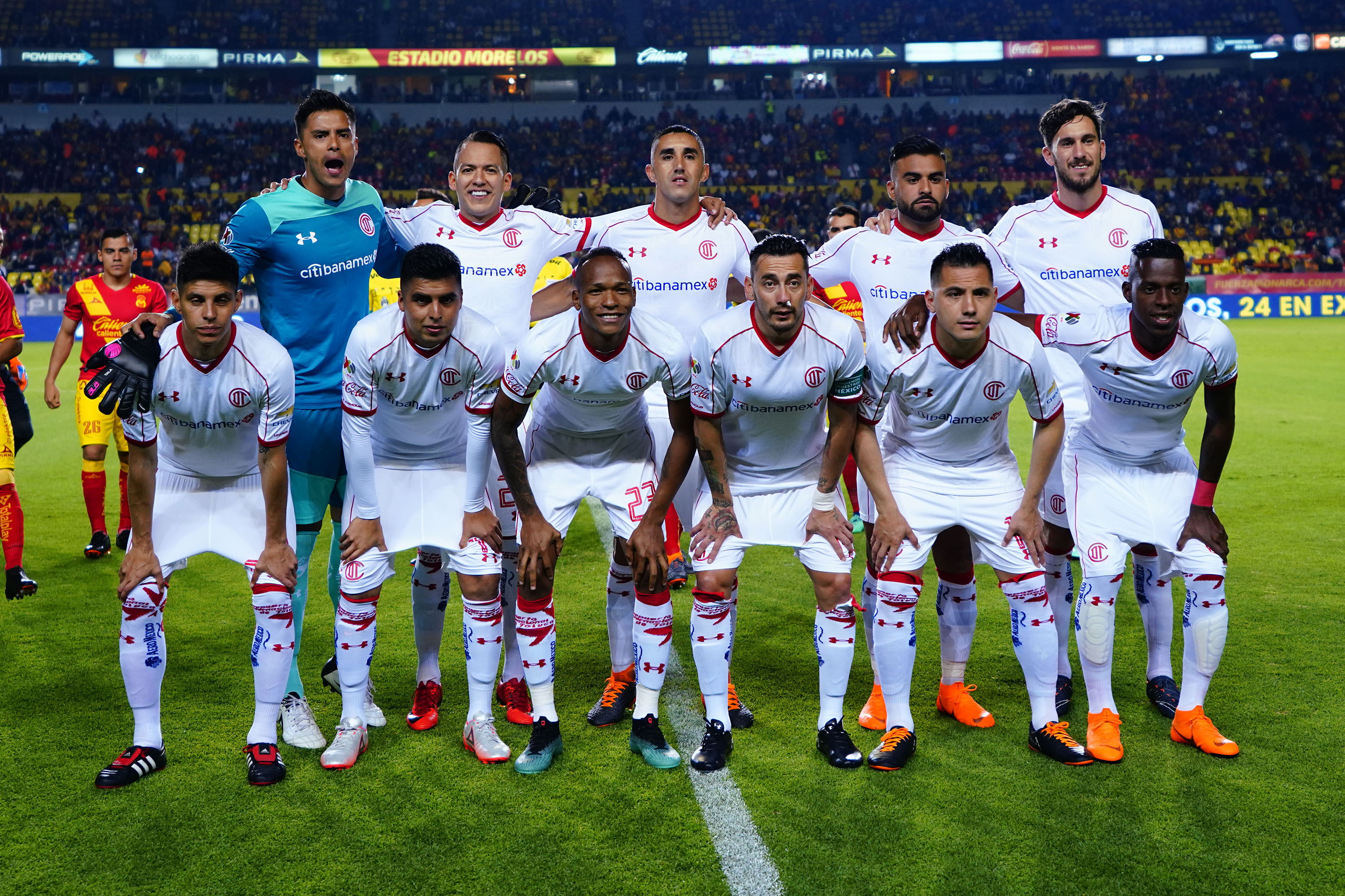 La Monarquía y el Toluca ofrecieron una Ida infernal en el Estadio Morelos.