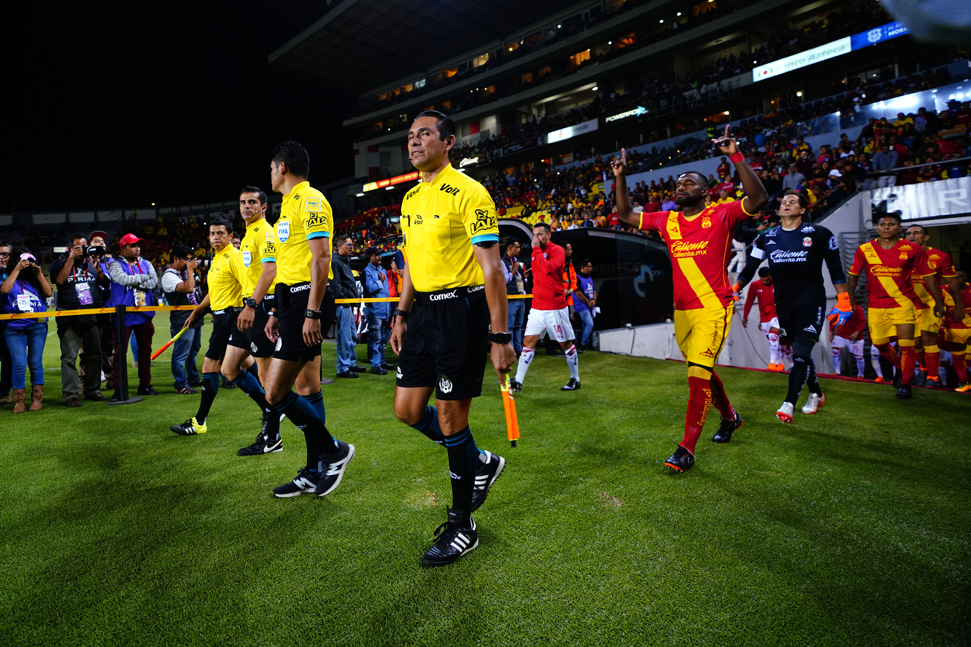 La Monarquía y el Toluca ofrecieron una Ida infernal en el Estadio Morelos.