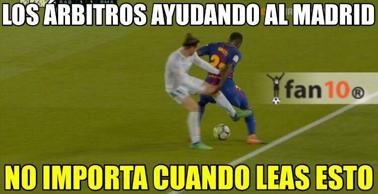 Los mejores memes del Clásico español entre el Barcelona y el Real Madrid