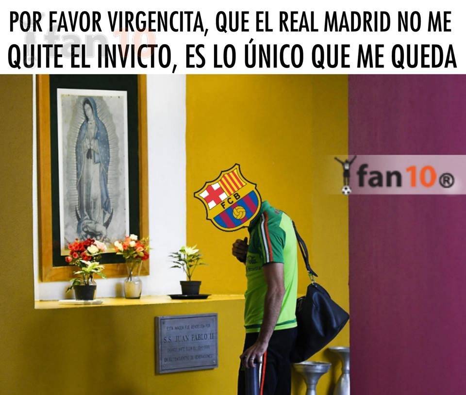 Los mejores memes del Clásico español entre el Barcelona y el Real Madrid