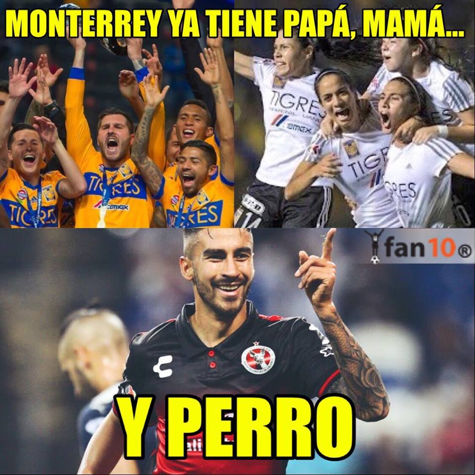 Memes América vs. Pumas y Rayados vs. Xolos de la Liguilla del Clausura 2018.