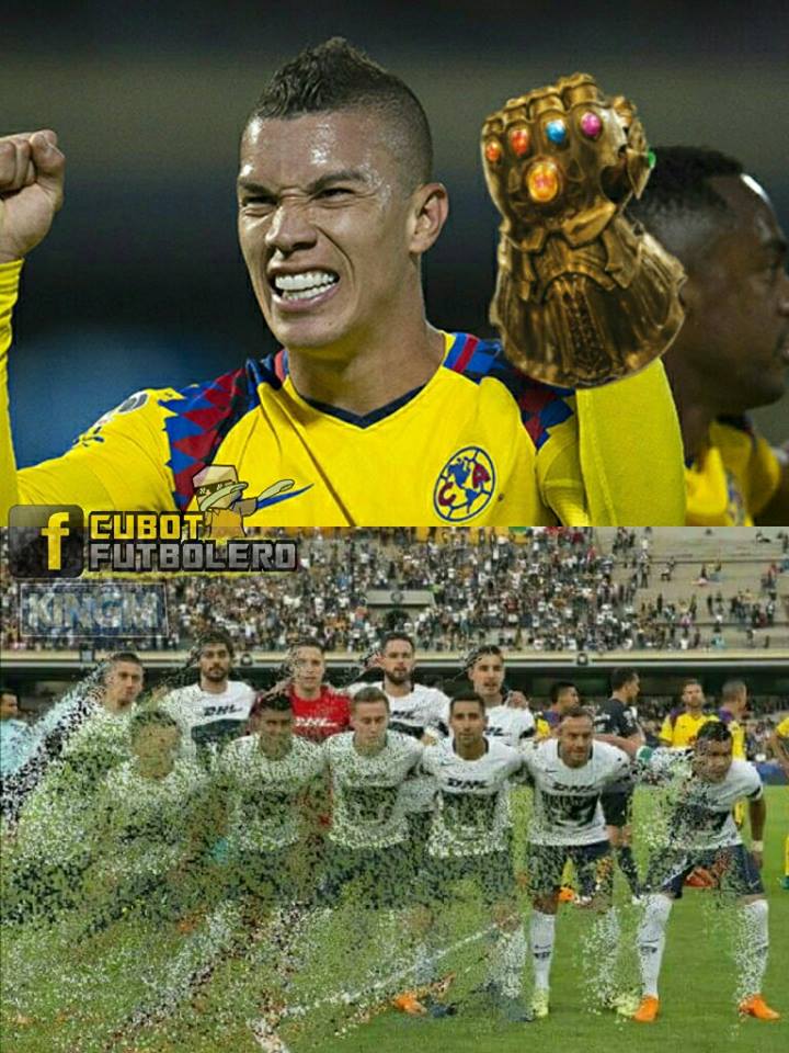 Memes América vs. Pumas y Rayados vs. Xolos de la Liguilla del Clausura 2018.