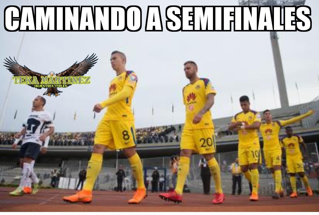 Memes América vs. Pumas y Rayados vs. Xolos de la Liguilla del Clausura 2018.