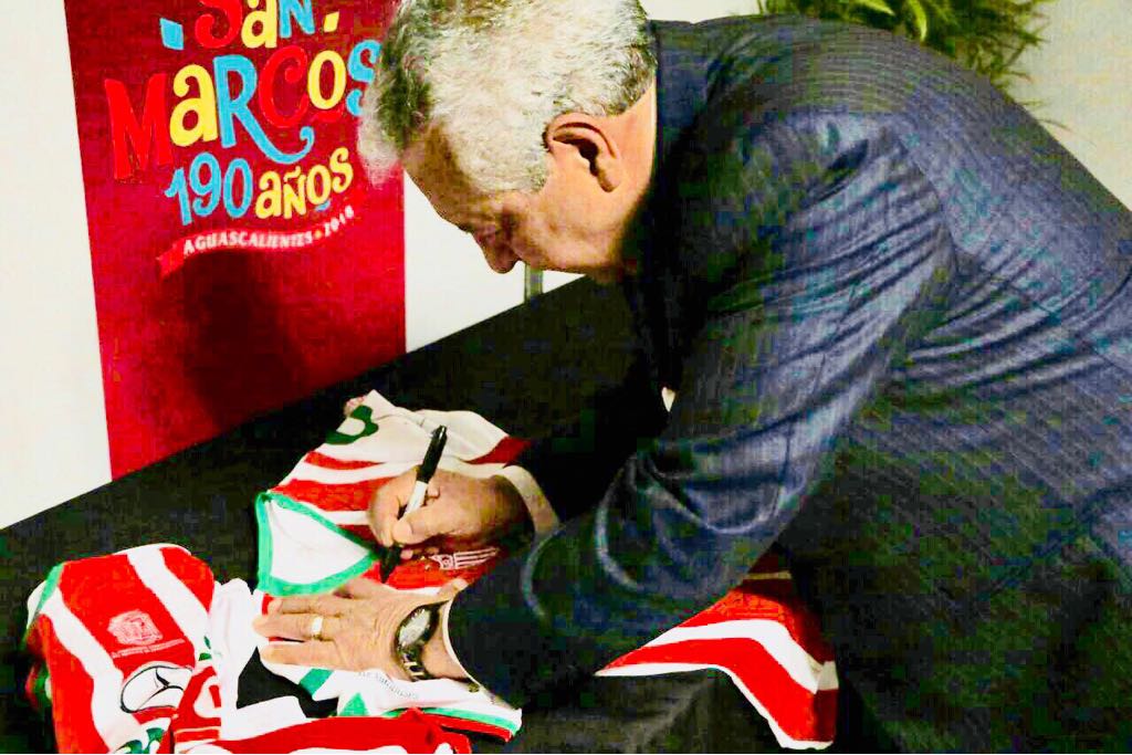 Los artistas 'fichados' por el Necaxa en la Feria de San Marcos.