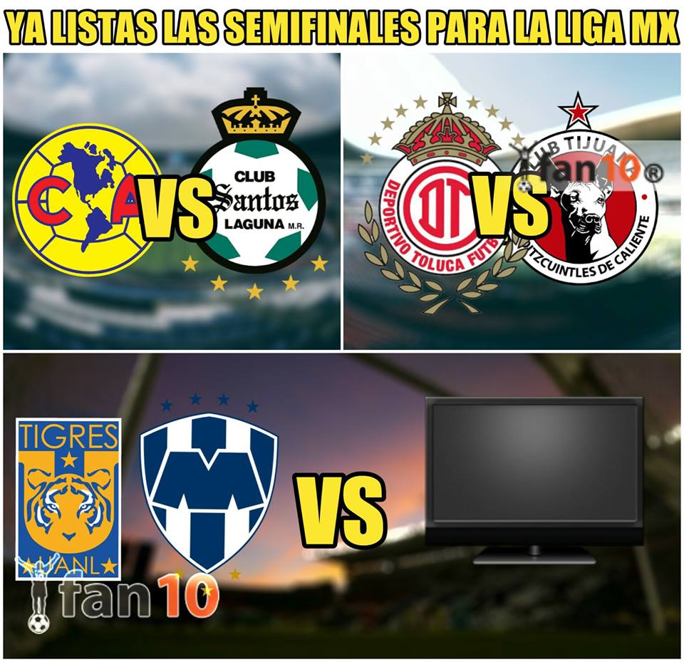 Memes: La eliminación de Tigres y Rayados en el Clausura 2018