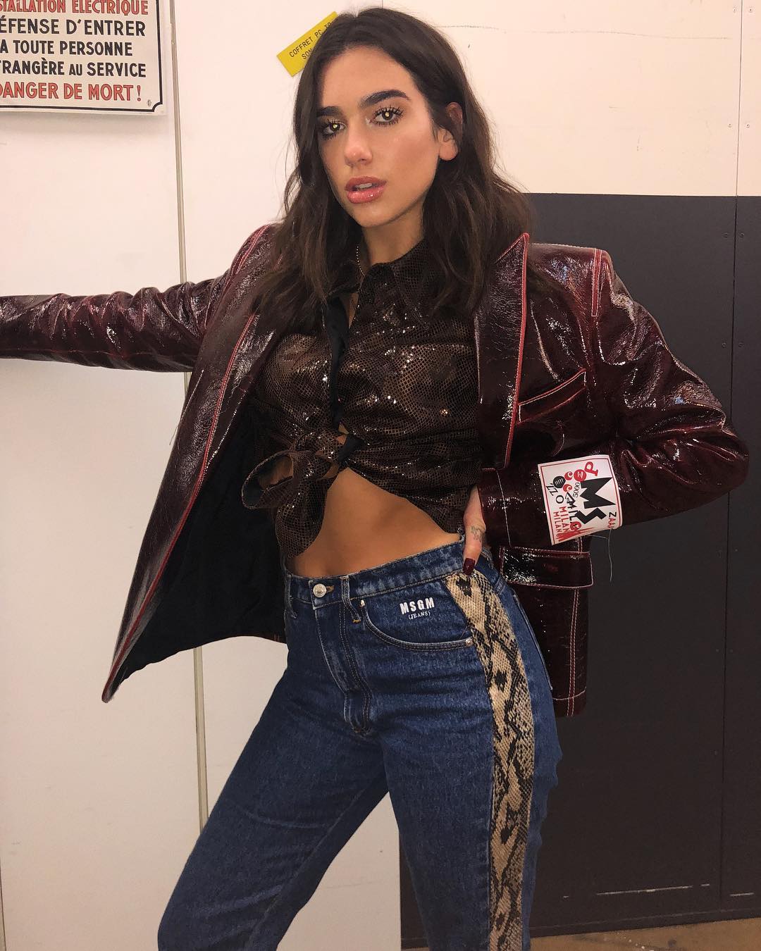 Dua Lipa, el lado más bello de la Final de la Champions