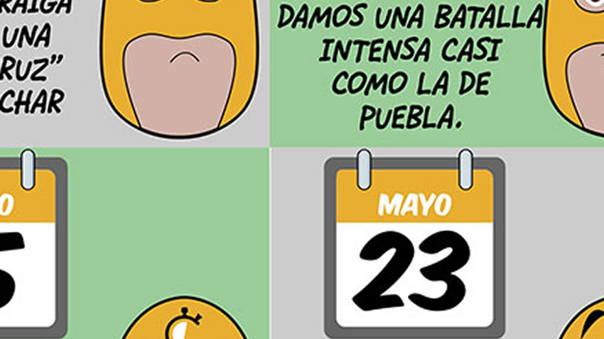 Las luchas de mayo