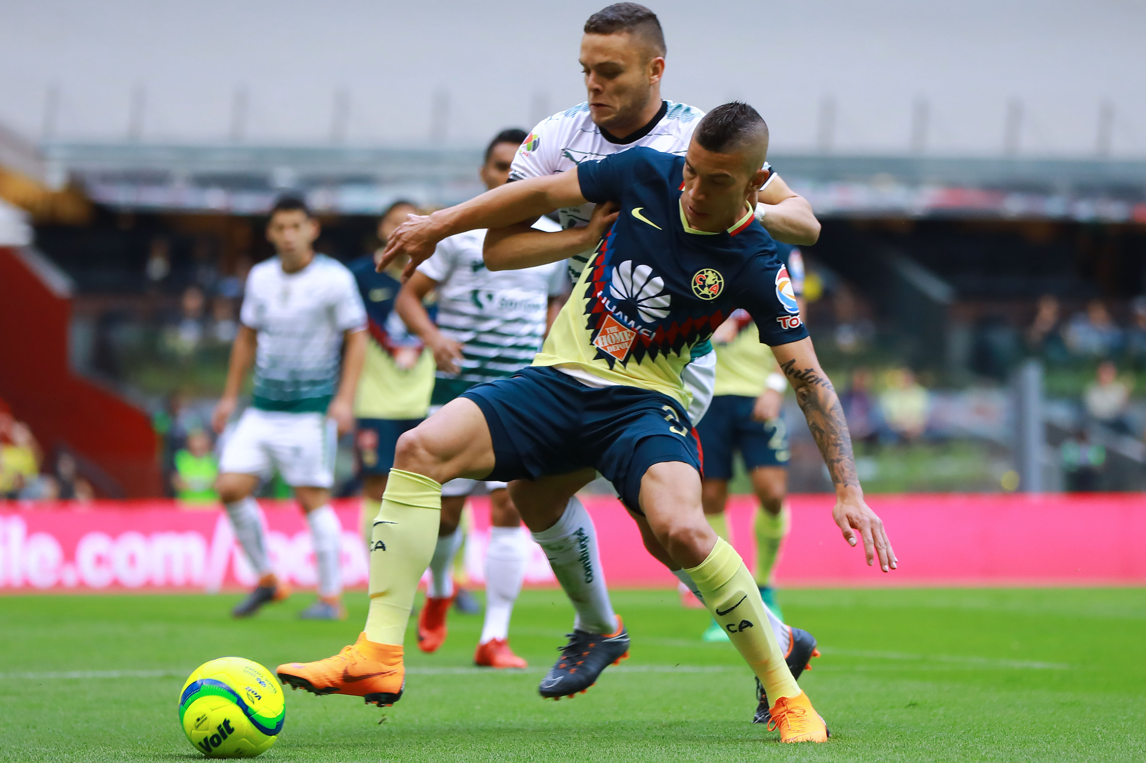 Las mejores postales de la Vuelta entre América y Santos