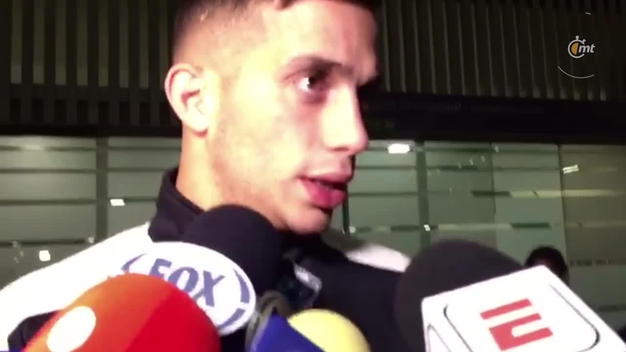 Marcone llega a la CDMX con ilusión de quedarse en Cruz Azul