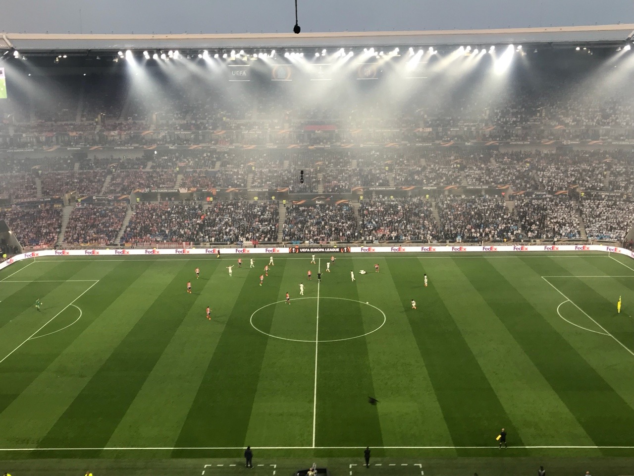 Las mejores postales de la Final de la Europa League