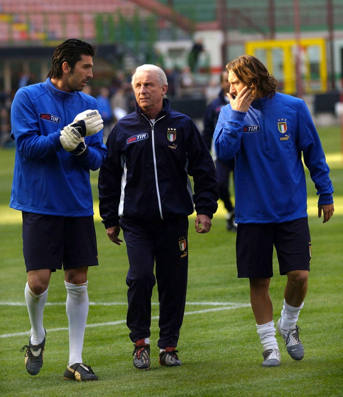Buffon y Totti, amigos y rivales en la cancha