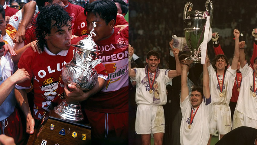 Toluca y Real Madrid ya coincidieron como campeones en años de Mundial