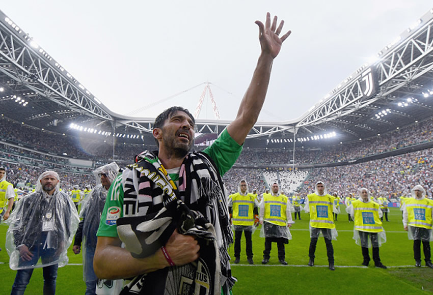 Gianluigi Buffon tuvo emotiva despedida de la Juventus