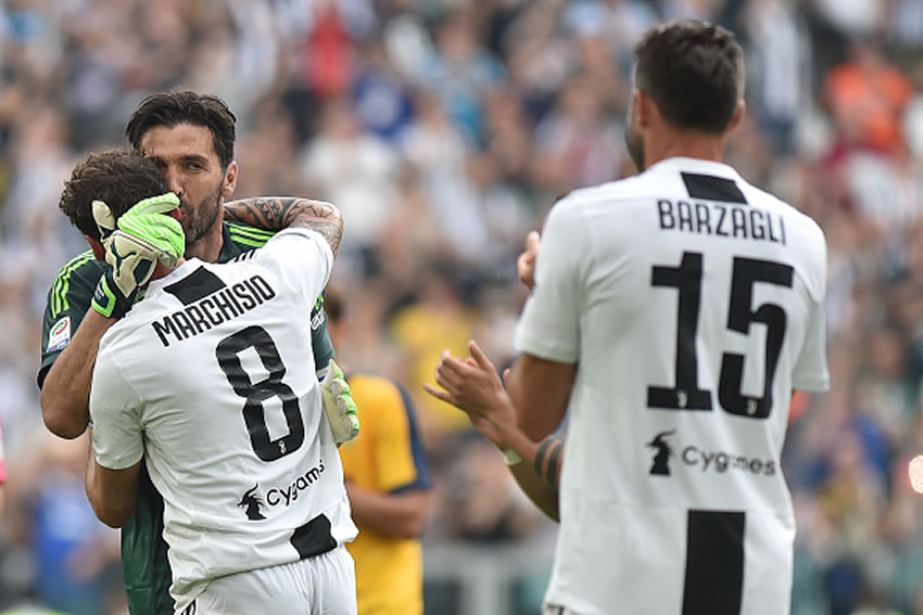 Gianluigi Buffon tuvo emotiva despedida de la Juventus