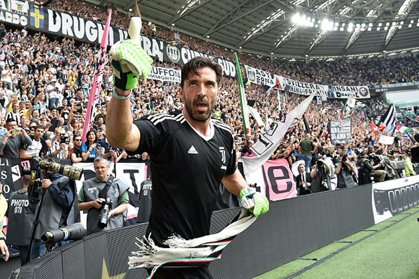 Gianluigi Buffon tuvo emotiva despedida de la Juventus