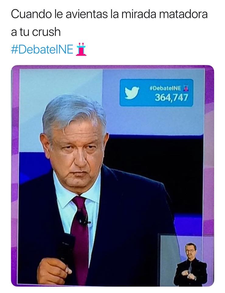 Memes del segundo debate presidencial México 2018