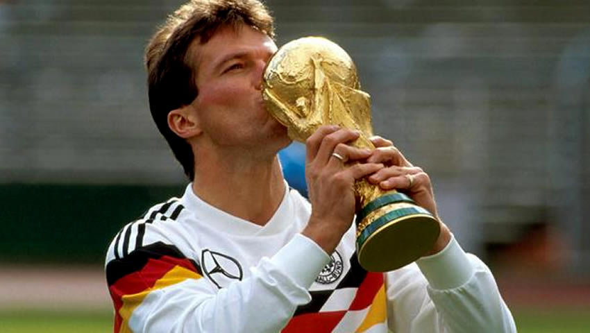 Lothar Matthäus, el futbolista con más juegos en Mundiales