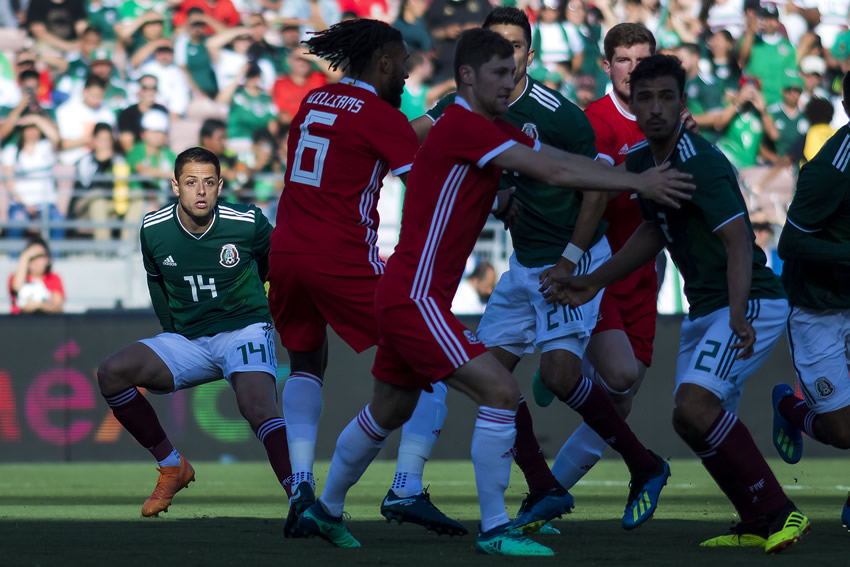 Así se vivió el juego amistoso entre México y Gales