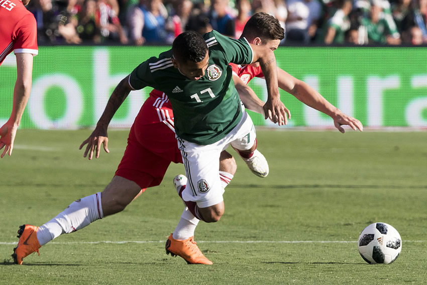 Así se vivió el juego amistoso entre México y Gales
