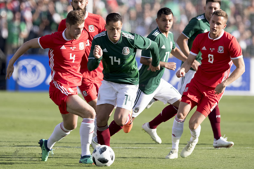 Así se vivió el juego amistoso entre México y Gales