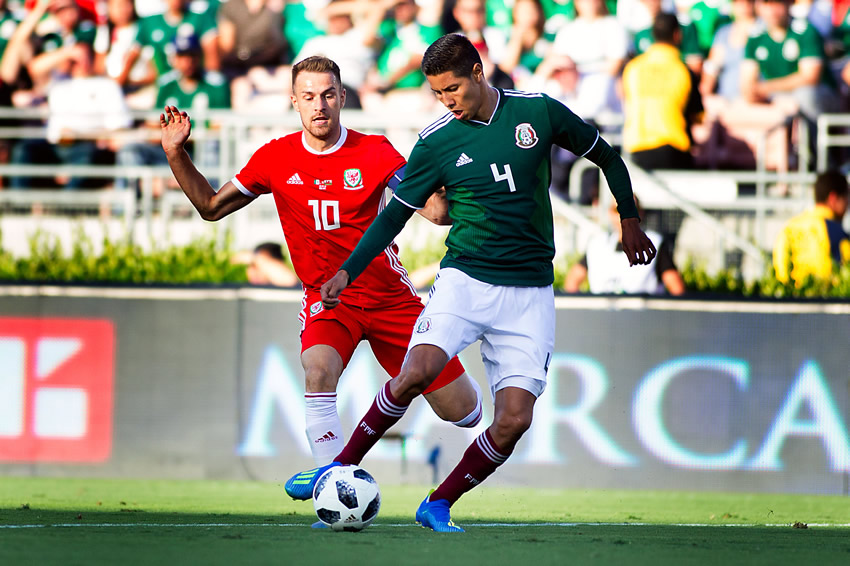 Así se vivió el juego amistoso entre México y Gales