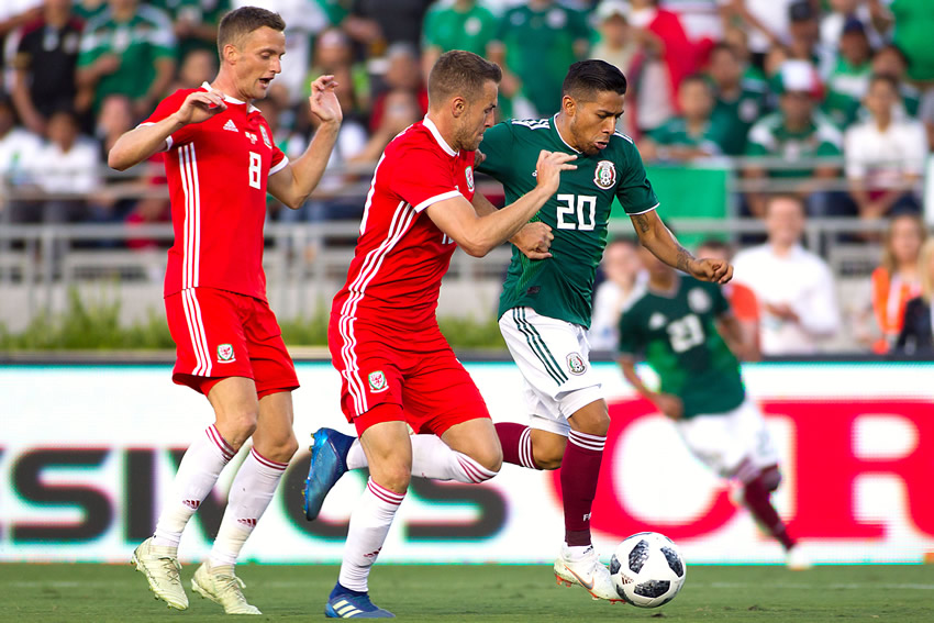 Así se vivió el juego amistoso entre México y Gales