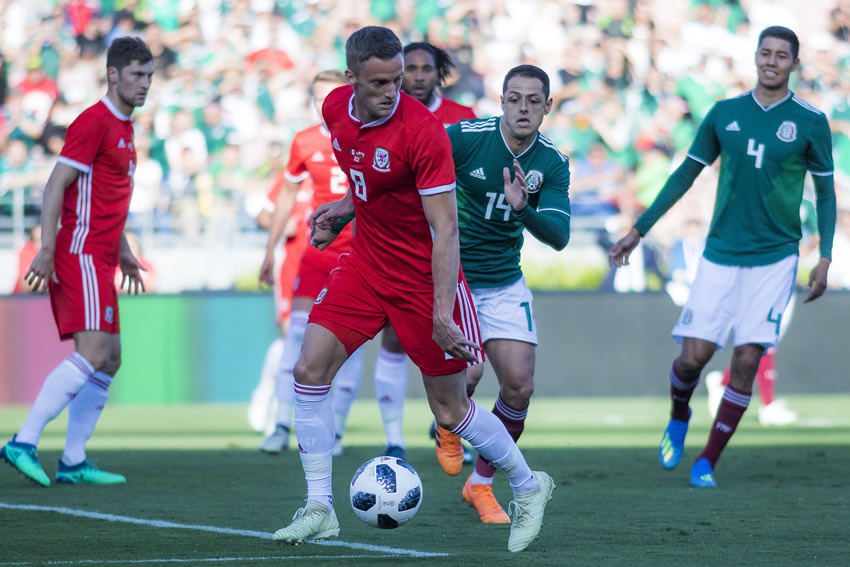 Así se vivió el juego amistoso entre México y Gales