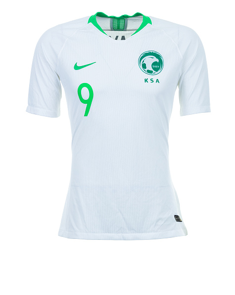 La camiseta de las 32 selecciones que participarán en Rusia (ARABIA SAUDITA)