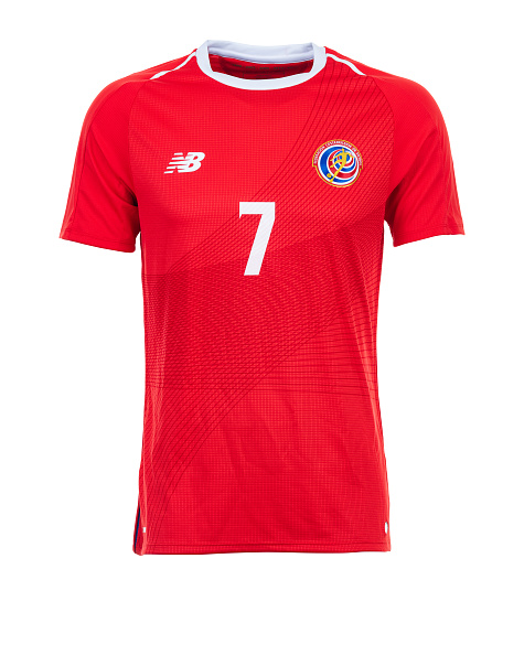 La camiseta de las 32 selecciones que participarán en Rusia 2018 (COSTA RICA)