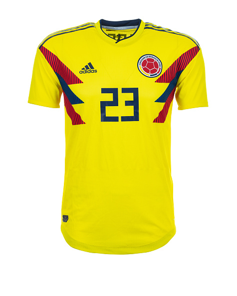 La camiseta de las 32 selecciones que participarán en Rusia 2018 (COLOMBIA)