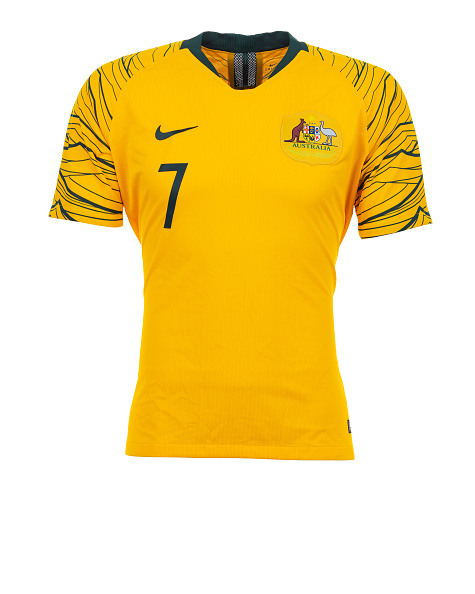 La camiseta de las 32 selecciones que participarán en Rusia 2018 (AUSTRALIA)