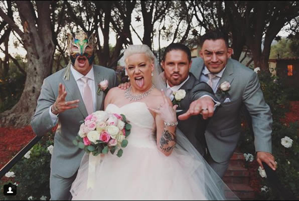 La boda Johnny y Taya