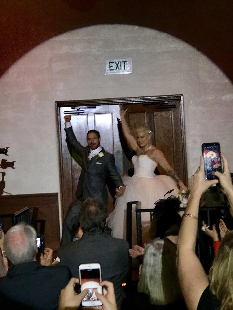 La boda Johnny y Taya