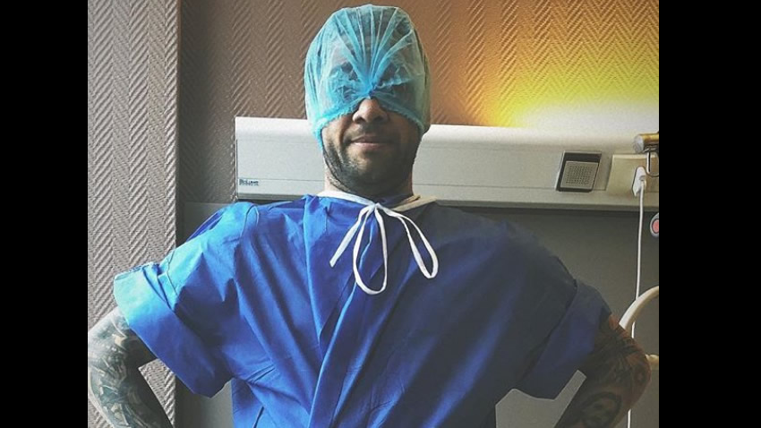 Dani Alves publicó esta foto en Instagram.