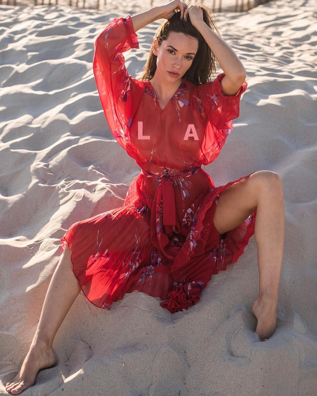 La belleza de Brittany Churchill, por si extrañabas a Canadá en Rusia. 