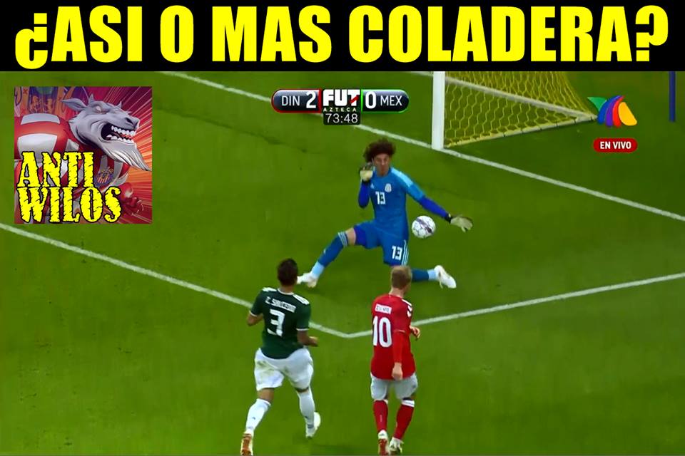 Los memes del amistoso entre México vs. Dinamarca, previo al Mundial 2018