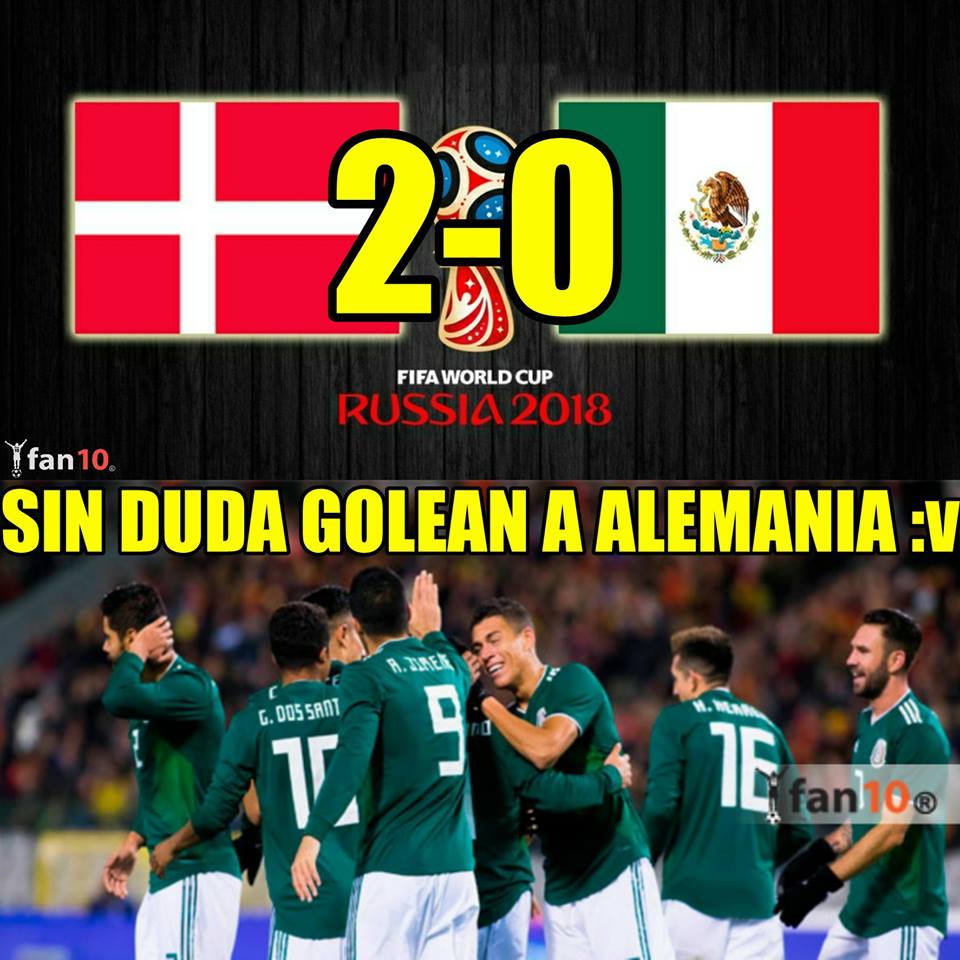 Los memes del amistoso entre México vs. Dinamarca, previo al Mundial 2018