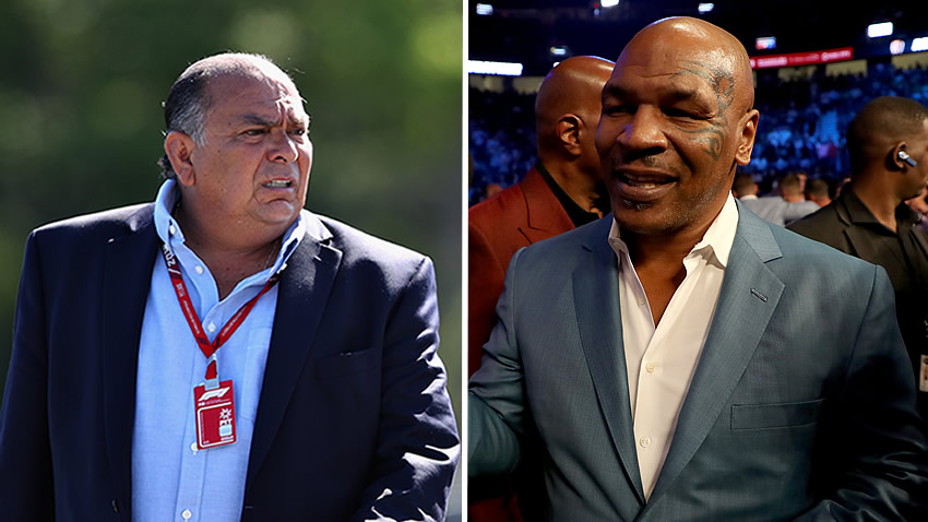 Antonio Pérez y Mike Tyson, a favor de AMLO.